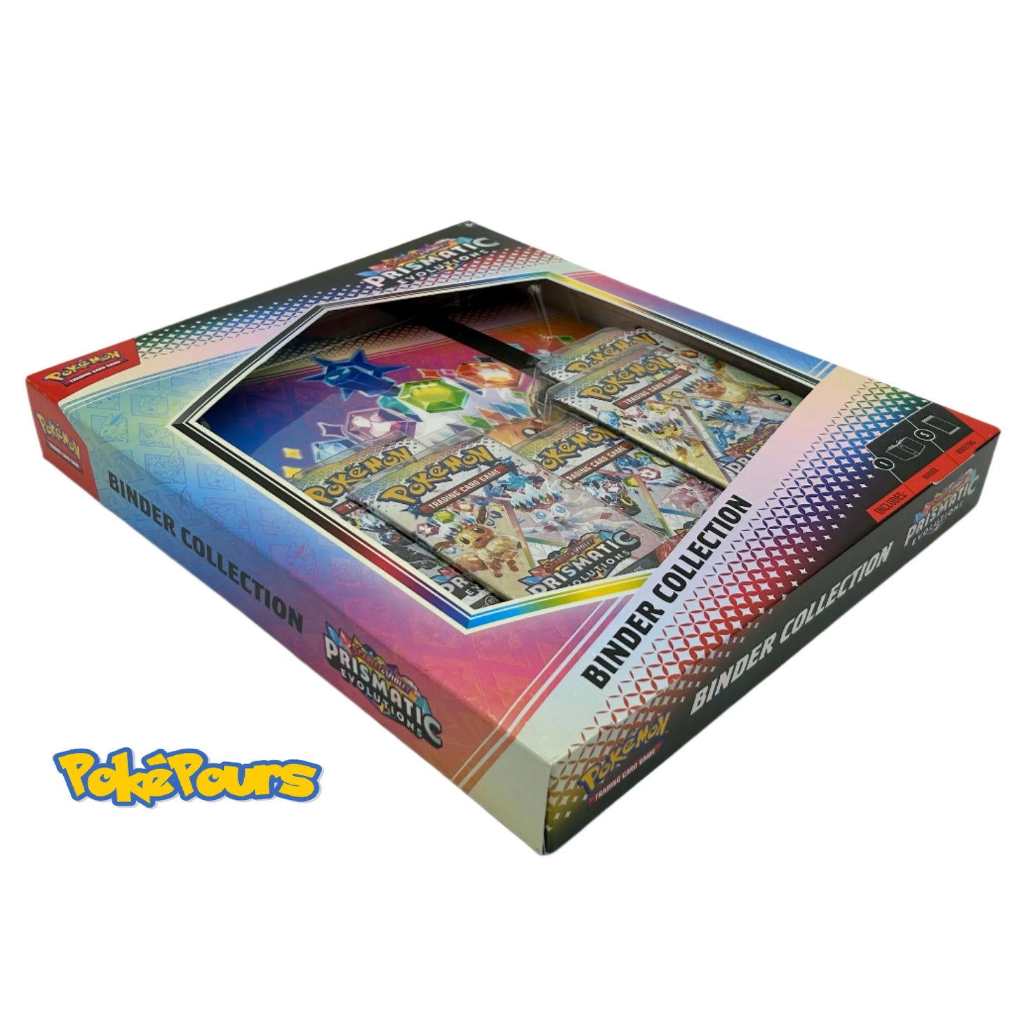 Pokemon TCG: Scarlet & Violet - Prismatic Evolutions Binder Collection - US - Brand New