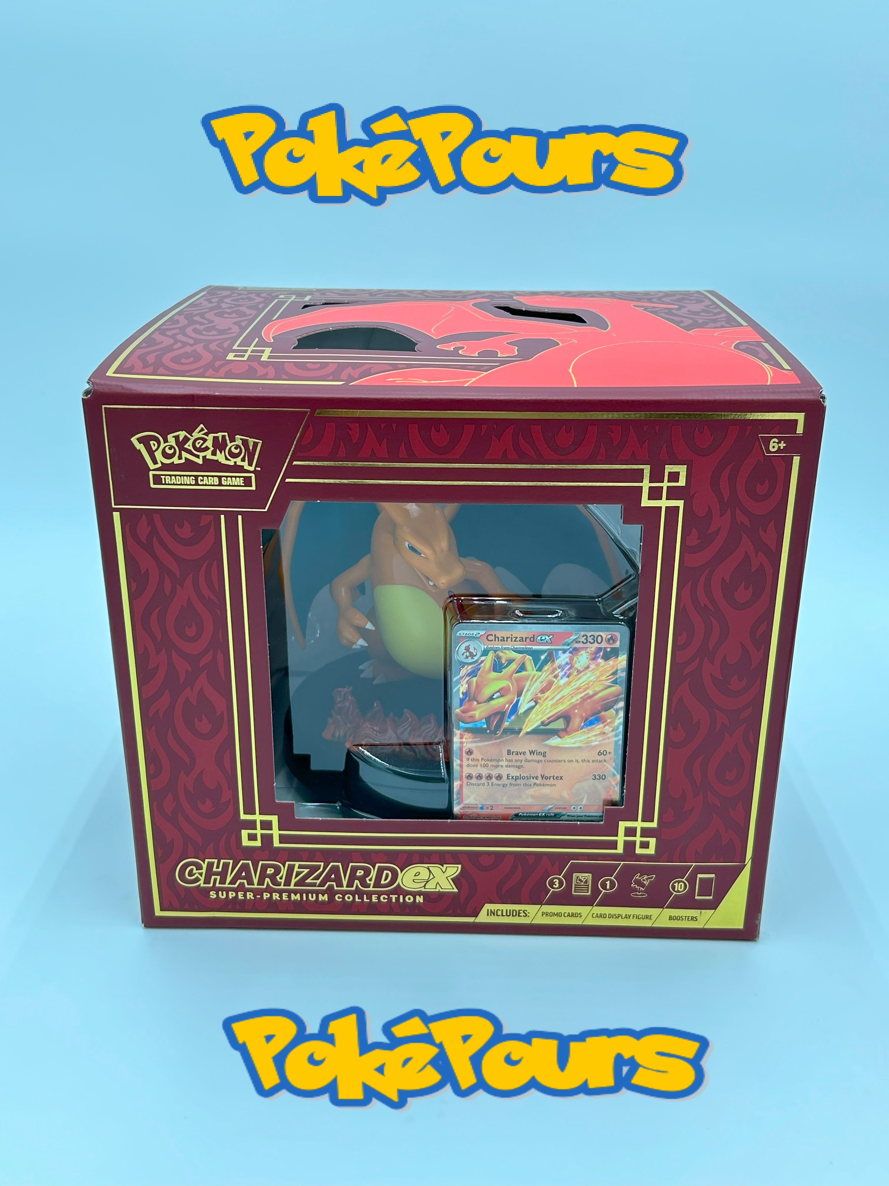 Pokmon - Charizard ex Super Premium Collection - US - Brand New Poke Pours Pokmon - Charizard ex Super Premium Collection - US - Brand New Poke Pours