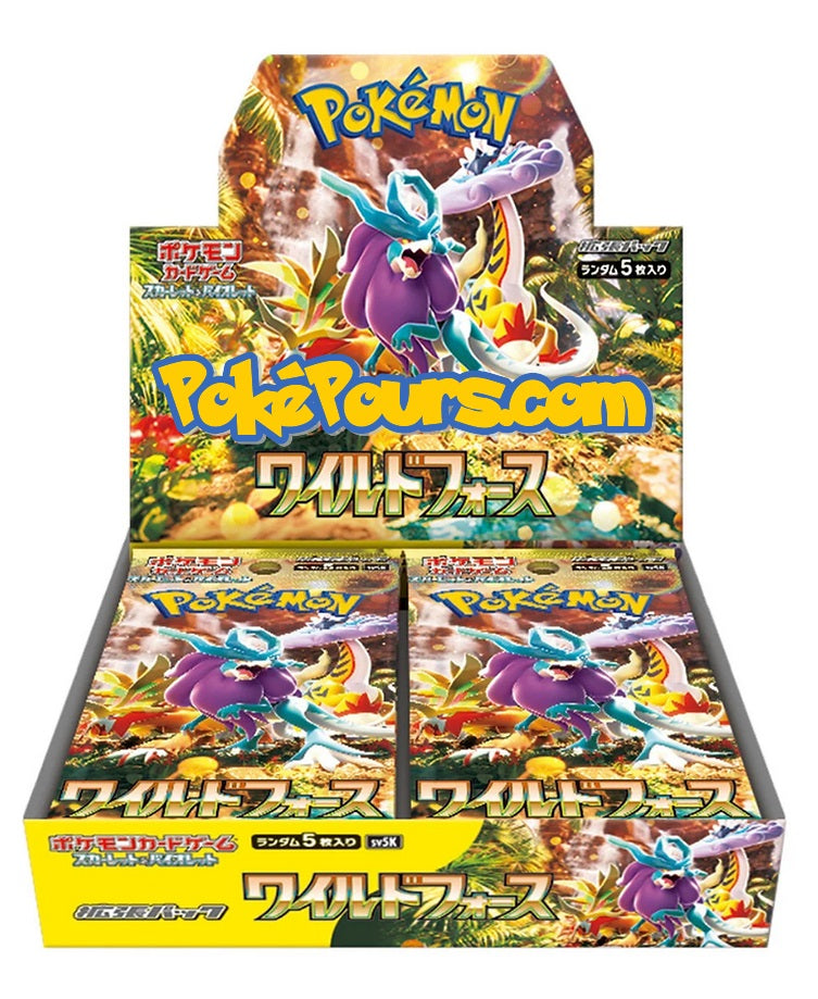 Pokémon - Wild Force [Sv5k] - Japanese Booster Pack