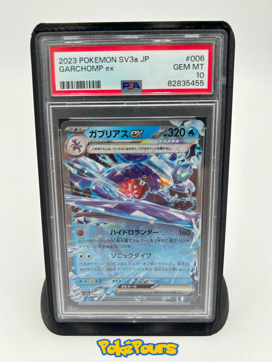 Graded Garchomp EX (006/062) Holofoil Pokémon - Japanese - PSA 10 - GEM MT