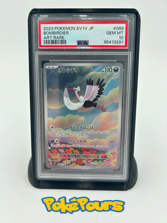 Graded Bombirdier (089/078) Holofoil Pokémon - Japanese - PSA 10 - GEM MT