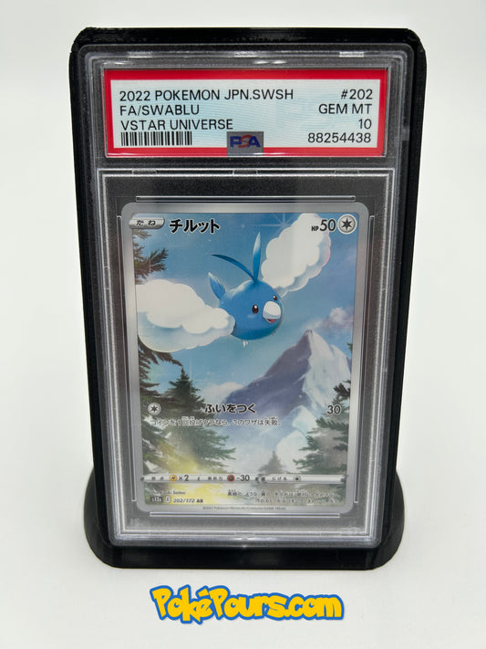 Graded Swablu (202/172) Holofoil Pokémon - Japanese - PSA 10 - GEM MT