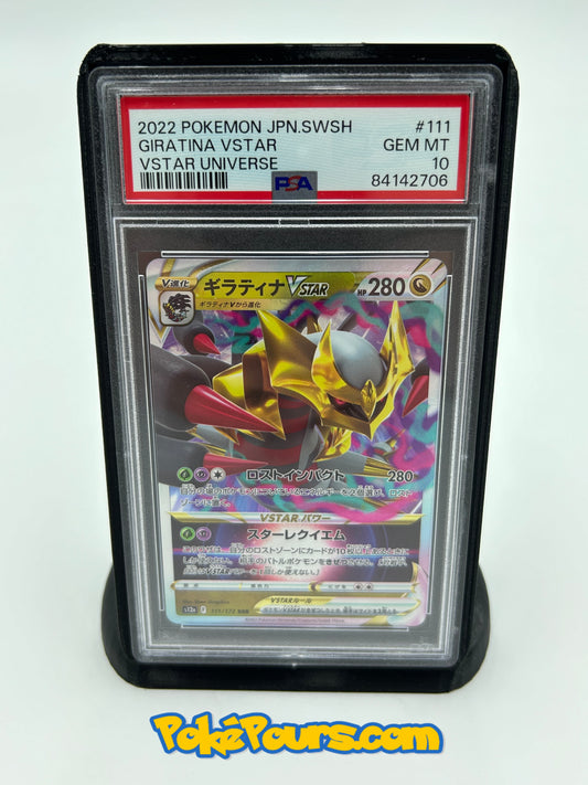 Graded Giratina Vstar (111/172) - Holofoil Pokémon - Japanese - PSA 10 - GEM MT