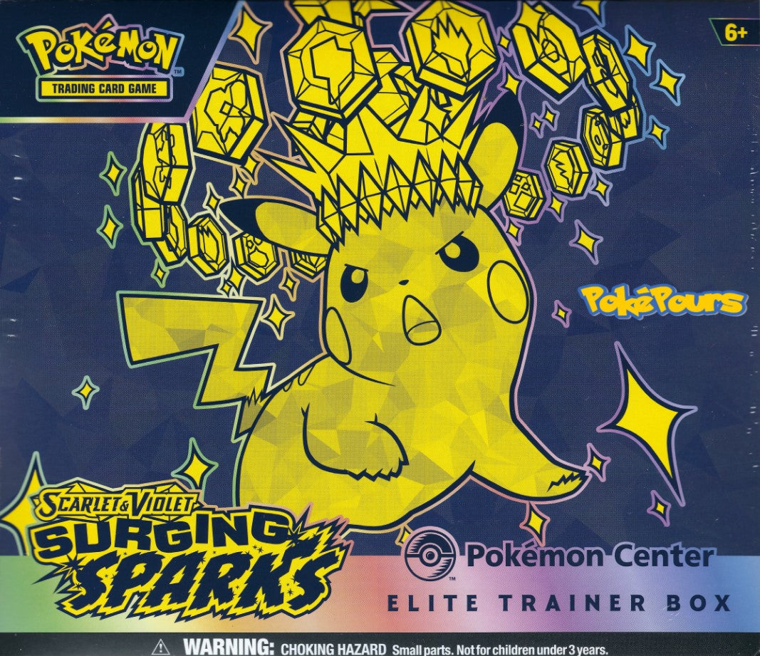 Pokémon - Surging Sparks Pokémon Center ETB - US - Brand New