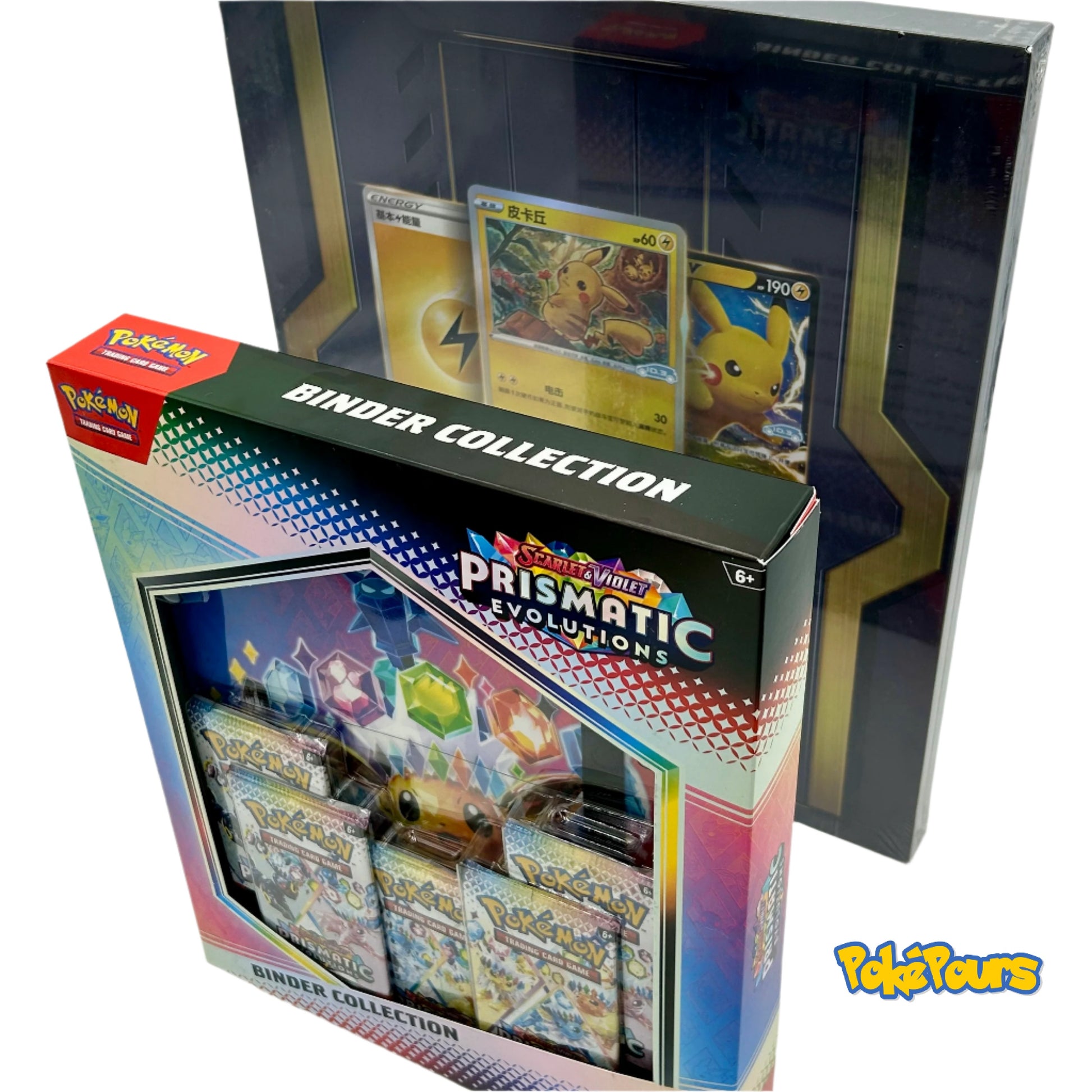 Pokmon Combo - Prismatic Evolutions Binder and Chinese VW ID.3 Limite Poke Pours Pokmon Combo - Prismatic Evolutions Binder and Chinese VW ID.3 Limite Poke Pours